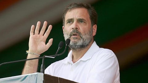 Congress leader Rahul Gandhi