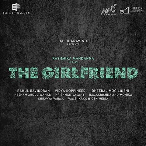 The Girlfriend: Rashmika Mandanna to headline upcoming film
