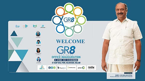 American accounting company GR8 Affinity opened its office at ASAP Skill Park, Kulakkada,Kerala