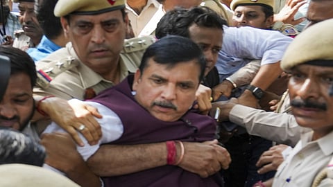 AAP MP Sanjay Singh was arrested