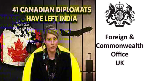 UK Goverment on Canadian diplomats' exit