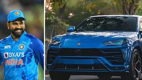 Skipper Rohit Sharma fined for overspeeding while driving Lamborghini Urus on Mumbai-Pune Expressway