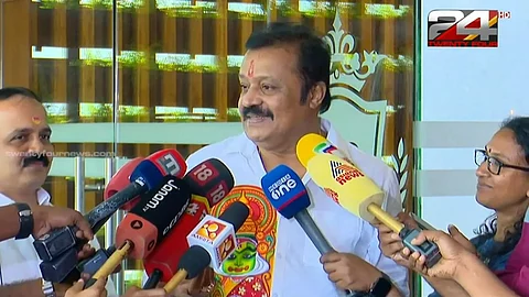 Actor turned politician Suresh Gopi