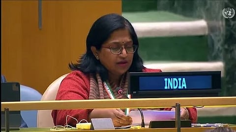 India's Deputy Permanent Representative to the UN Ambassador Yojna Patel