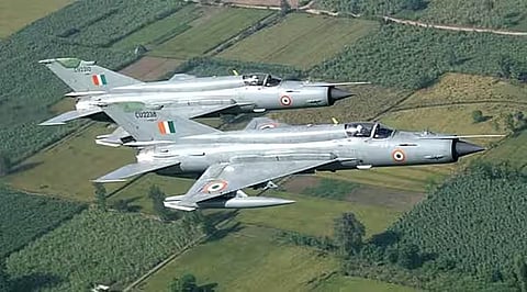 MIG-21 jets of Indian Air Force
