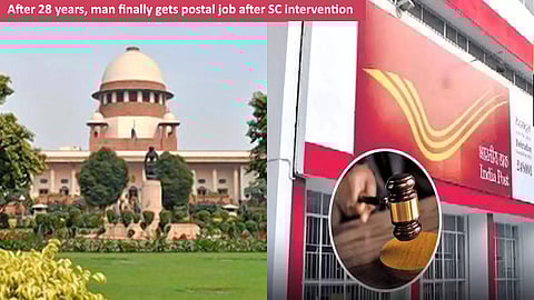 Job after 28 years, through SC intervention