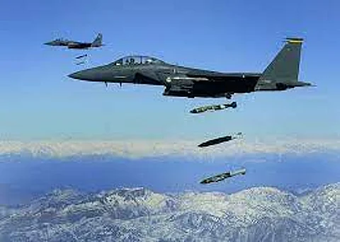 US conducts airstrike in eastern Syria