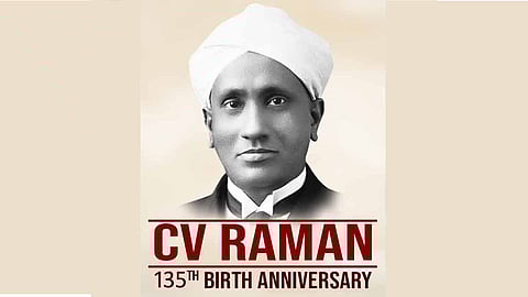 135th birth anniversary of CV Raman