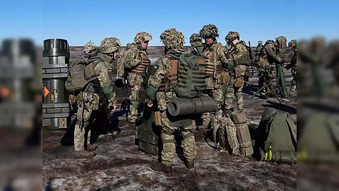 Russian soldiers in Ukraine war