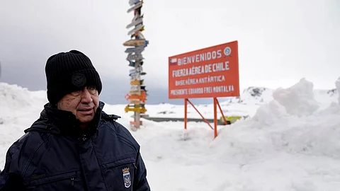 UN Secretary-General Antonio Guterres visits Antarctica