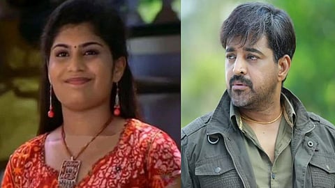 Malayalam serial actress Priya and her husband - actor Kishor Satya