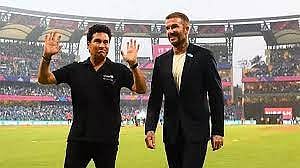 Beckham Mesmerized by Electric Atmosphere at Wankhede Stadium