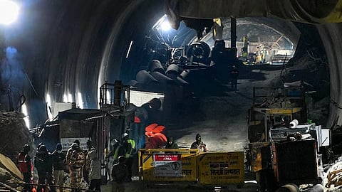 Rescue operation at Silkyara tunnel