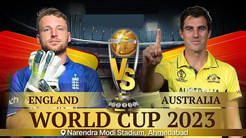 ODI Cricket World Cup - England vs Australia toss