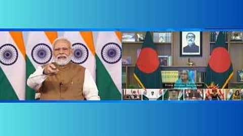 PM Modi, Sheikh Hasina jointly inaugurate three development projects, including key rail link