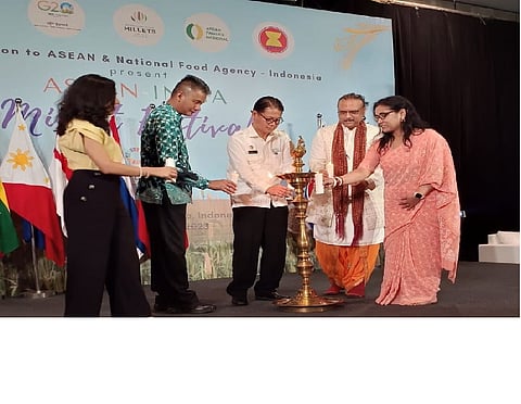 India promotes millets at ASEAN-India Millets Festival