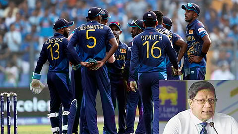 Sri Lanka cricket board was sacked. In set Mohan De Selva, Secretary, SLC