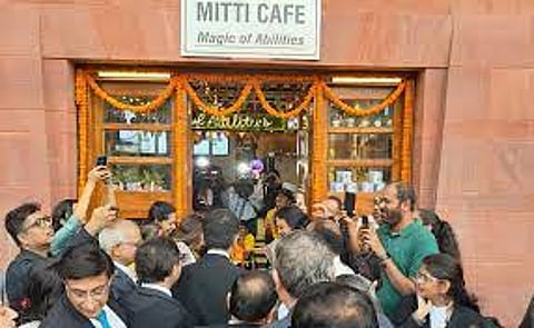 CJI D Y Chandrachud Inaugurates Differently-Abled-Run 'Mitti Cafe' at SC Premises