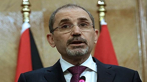 Jordan's foreign minister Ayman Safadi
