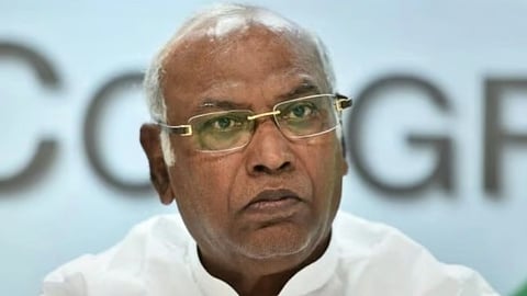 Congress president Mallikarjun Kharge