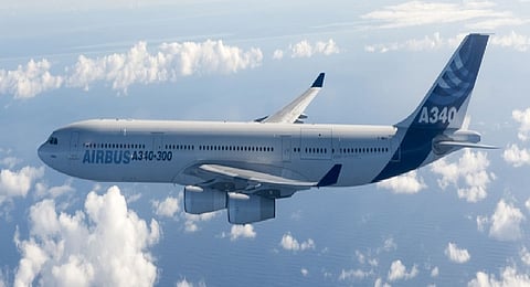 A340 aircraft