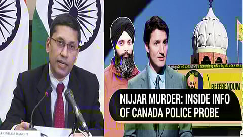MEA spokesperson Arindam Bagchi on Canada's "The Globe and Mail" newspaper report