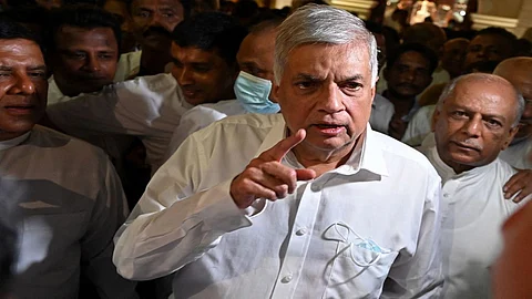 Sri Lankan President Ranil Wickremesinghe