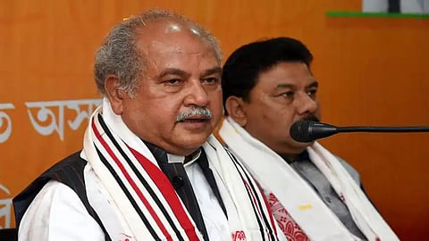 Agriculture Minister Narendra Singh Tomar