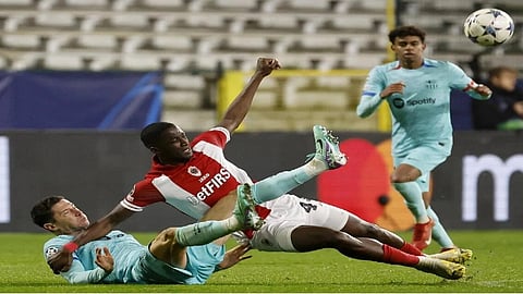 Antwerp shocks Barcelona with dramatic 3-2 victory