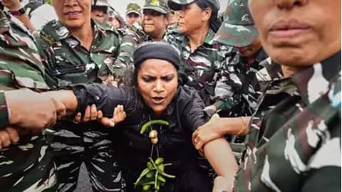 Congress Rajya Sabha MP Jebi Mather