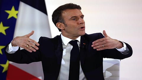 French President Emmanuel Macron