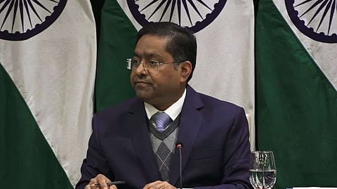 MEA spokesperson Randhir Jaiswal