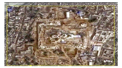 Ram Mandir image from space