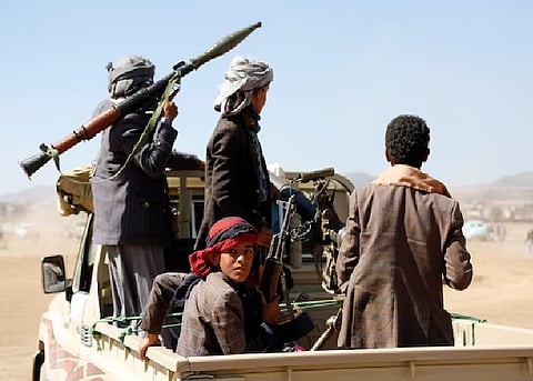 Yemen's Houthi rebels target US warship in Red Sea with missile, but it's shot down in first attack after American-led strikes