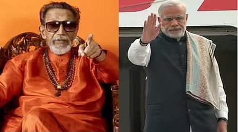PM Narendra Modi pay tributes to Shiv Sena founder Bal Thackeray