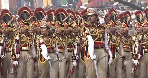 First-timers captivated by 'Nari Shakti' at 75th Republic Day parade