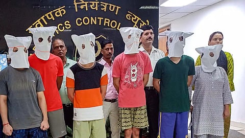 Arrested drug traffickers