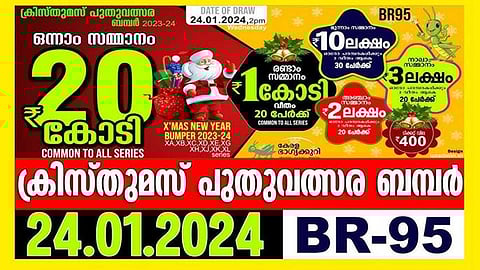 Kerala Christmas - New Year Bumper lottery 2024