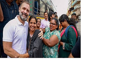 Rahul Gandhi engages with students and civil society on Bharat Jodo Nyay Yatra
