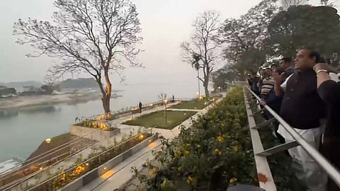 The new park on Brahmaputra bank in Guwahati