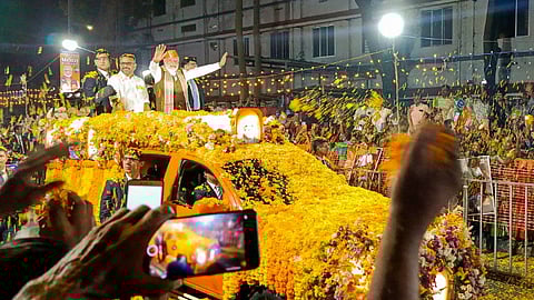 PM Modi leads massive roadshow in Kerala, signalling BJP's key focus for upcoming polls