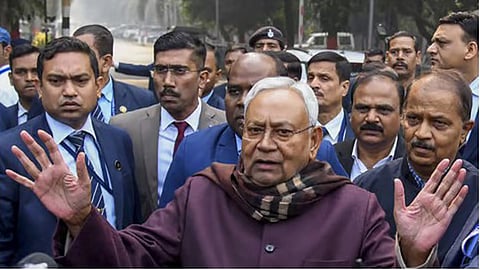 JD(U) president Nitish Kumar