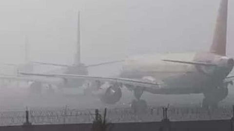 Delhi airport: 10 flights diverted, nearly 100 delayed as dense fog disrupts operations