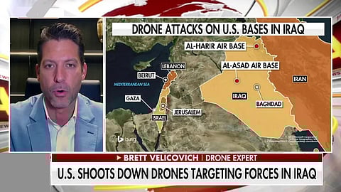 Drone attack on American troops - Middle East conflict