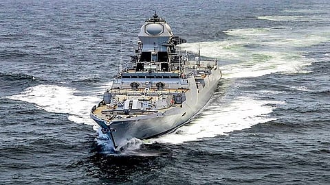 Liberian-flagged merchant vessel