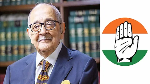 Fali S Nariman - Condolence by Congress