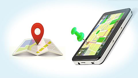Location sharing in mobile phone