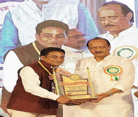 Nikhil Wagh Receives Maha Gaurav 2024 Award