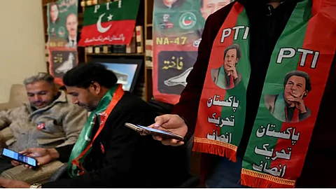 Imran Khan's party-backed independent candidates spring surprise in Pakistan elections