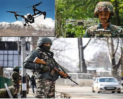 Indian Army Fires Shots at Pakistani Drone Near LoC in Poonch
